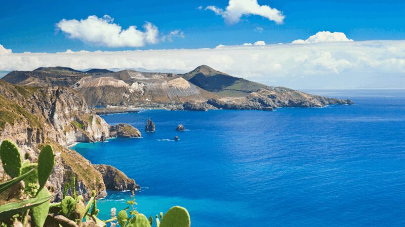 From Tropea: Vulcano Lipari Sciara By Day - Exploring Vulcano’s Thermal Baths and Sulfurous Muds