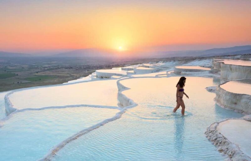 From Turunc: Pamukkale Cotton Castle & Hierapolis Day Trip - Discovering Pamukkale’s Natural Wonders and Thermal Pools