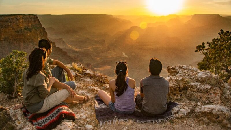 From Tusayan: Grand Canyon Desert View Sunset Tour - Navajo Point and the Sunset Experience
