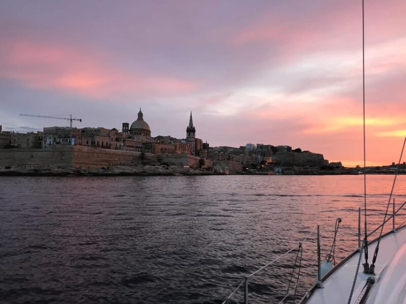 From Valletta: Romantic Sunset Cruise on a Sailing Yacht - An Unforgettable Sunset in Malta