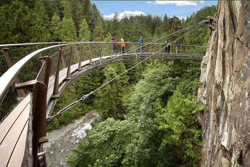 From Vancouver: Capilano Suspension Bridge & Grouse Mountain - Ascending Grouse Mountain via Gondola