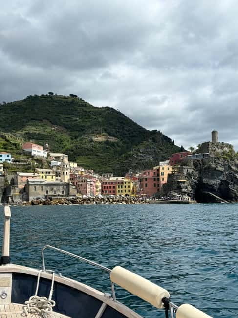 From Vernazza: Cinque Terre Full-Day Boat Tour w/ snorkeling - Village Visits and Lunch Stops