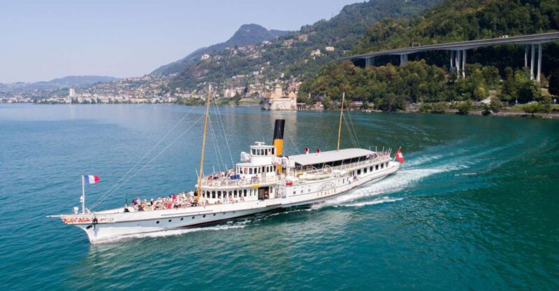 From Vevey: 2-Hour Riviera Cruise - Scenic Views of Lake Geneva from the Paddle Steamer