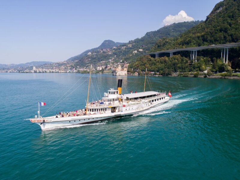 From Vevey: 2-Hour Riviera Cruise - Passing by Lakeside Towns and Lavaux Vineyards