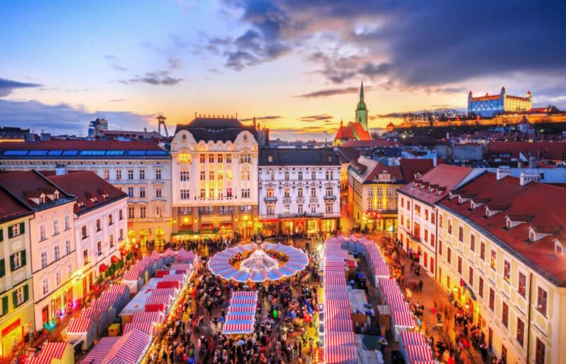 From Vienna: Bratislava Christmas Markets Guided Tour - Discover the Festive Spirit of Bratislava’s Christmas Markets from Vienna