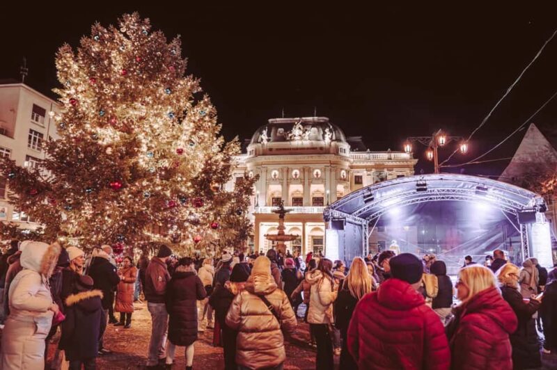 From Vienna: Bratislava Christmas Markets Guided Tour - Key Points