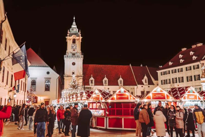 From Vienna: Bratislava Christmas Markets Guided Tour - Return to Vienna in the Early Evening