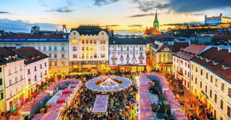 From Vienna: Private Day Tour of Devin Castle & Bratislava - Exploring Bratislava with a Local Guide and Walking Tour