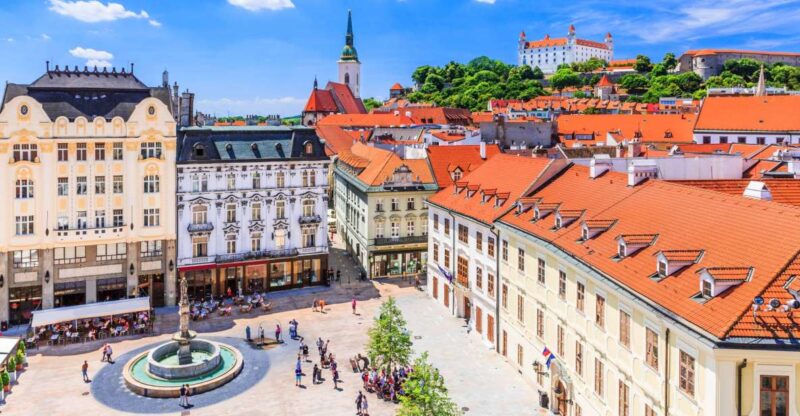 From Vienna: Roundtrip Bus to Bratislava with Walking Tour - Exploring Bratislava’s City Highlights with a Local Guide
