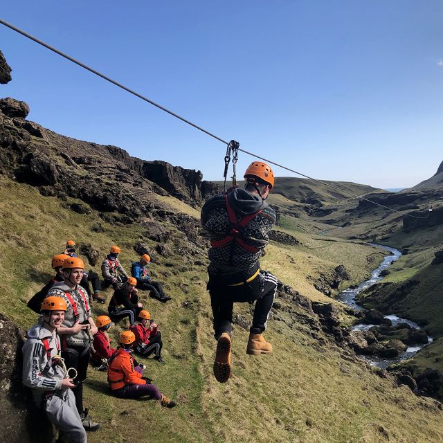 From Vík: Zipline and Hiking Adventure Tour - Scenery and Natural Landmarks