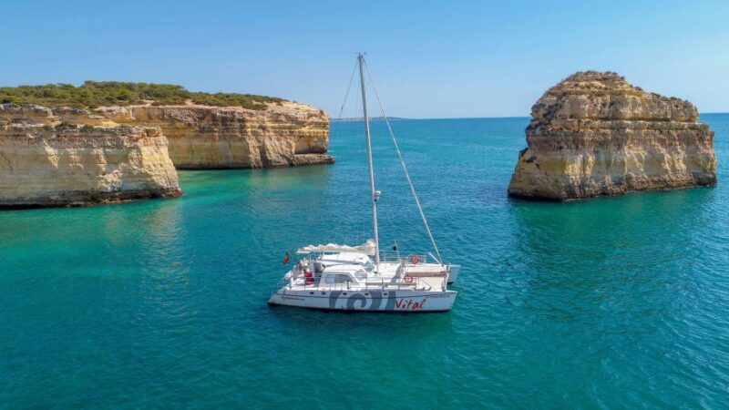 From Vilamoura: Sunset Catamaran Experience - Key Points