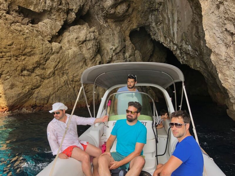 From Vis: Speedboat tour - Vis, Bievo & Blue Cave (private) - Modern Boats and Top-Notch Equipment