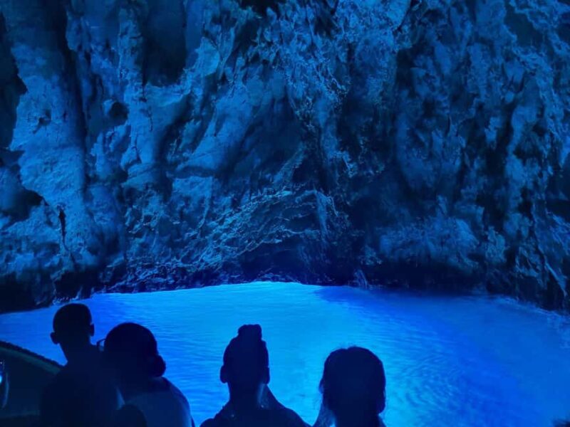 From Vis: Speedboat tour - Vis, Bievo & Blue Cave (shared) - Exploring Ravnik’s Green Cave and Other Hidden Bays