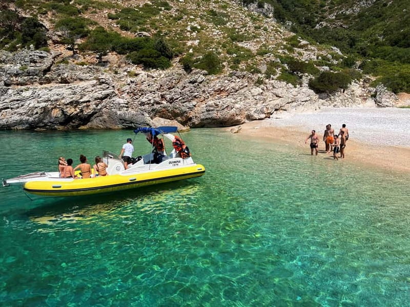From Vlore: Haxhi Ali Cave & Karaburun Speedboat Tour - Starting at Olympia Tours Vlore and the Speedboat Ride