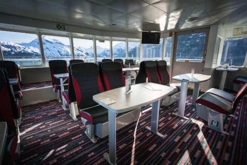 From Whittier/Anchorage: Prince William Sound Glacier Cruise - Delicious Food and Modern Amenities Aboard the Cruise