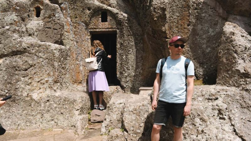 From Yerevan: Garni Temple and Geghard: Private Day Tour - Admire the View at Charent’s Arch and the Ararat Panorama