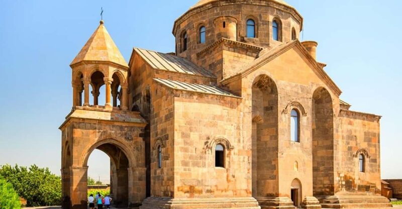 From Yerevan: Khor Virap, Etchmiadzin, and Zvartnots Tour - Exploring Zvartnots Cathedrals Ruins