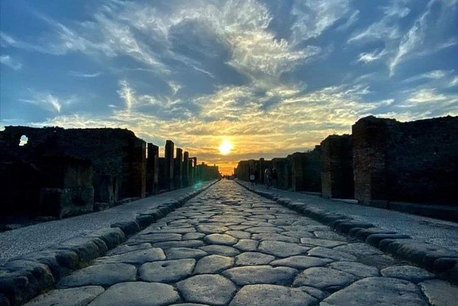 From your cruise ship in Naples to Pompeii Park, ticket and guide included - Convenient Pickup and Departure Time at 9:00am