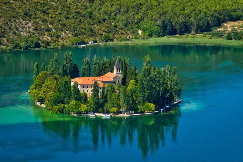 From Zadar: Krka Waterfalls AFTERNOON Tour -TICKETS INCLUDED - Exploring Skradin: Free Time for Relaxation and Refreshment