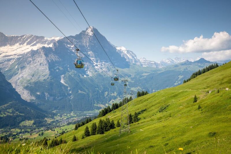 From Zurich: Grindelwald First Cable Car & Interlaken - Key Points