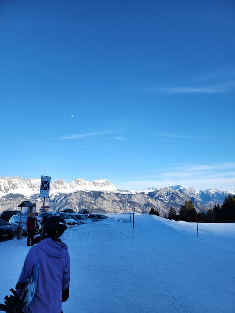 From Zurich main station: 4h ski school for beginners with arrival - Key Points