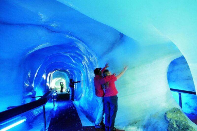 From Zurich: Mt. Titlis, Glacier Paradise, and Lucerne Tour - Exploring the Mount Titlis Ice Grotto and Ice Flyer