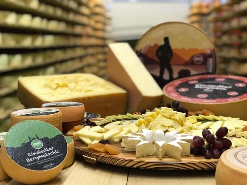 From Zurich: Rapperswil, Einsiedeln, Lindt Home of Chocolate - Cheese Tasting at Milchmanufaktur