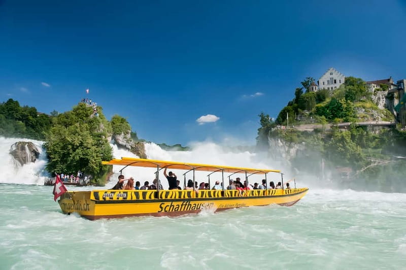From Zurich: Rhine Falls Coach Tour with Entry Tickets - The Summer Boat Ride Experience