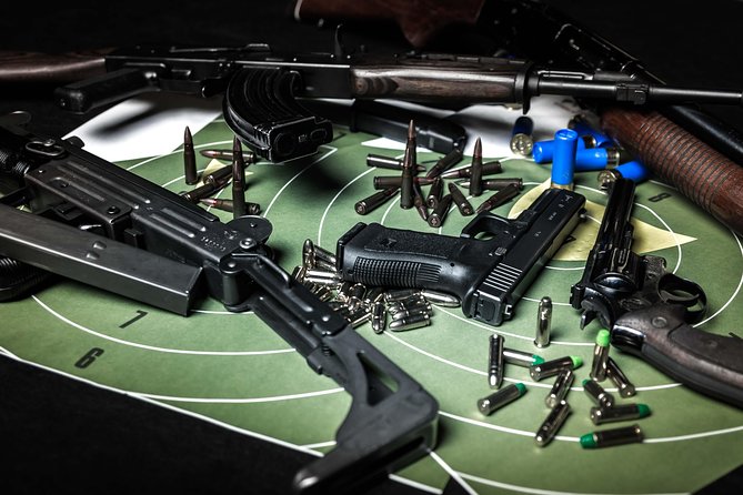 FSO Gunrange, Shooting package COUNTER STRIKE - What Firearms Are Available in the Counter Strike Package?