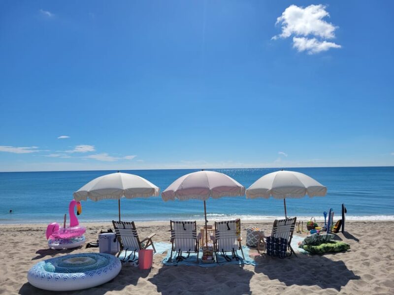 Ft Lauderdale: Private Beach Day Cabana with Amenities - The Ultimate Private Beach Cabana Experience in South Florida