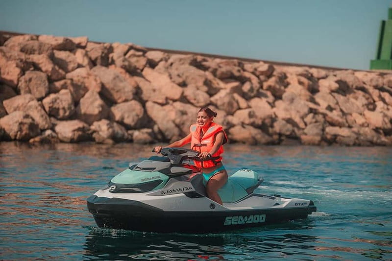 Fuengirola: Guided JET SKI Tour Seadoo GTX Pro 130 2024 - Discover Fuengirola’s Coastline on a Guided Jet Ski Tour with a 2024 Sea-Doo GTX PRO