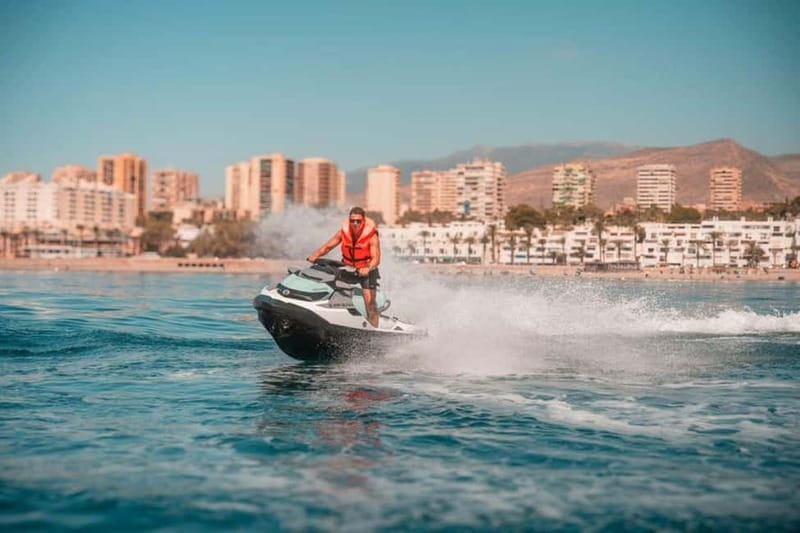 Fuengirola: Guided JET SKI Tour Seadoo GTX Pro 130 2024 - Key Points