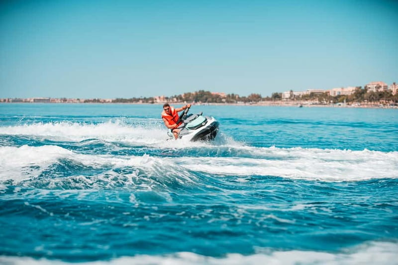 FUENGIROLA Jet Ski Rentals - Jetski Excursions - Discover Fuengirola from the Water on a Sea-Doo GTX PRO 2024