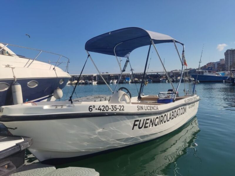 Fuengirola no License Boat from 2 To 4 Hours - Discover the Freedom of Sailing in Fuengirola Without a License