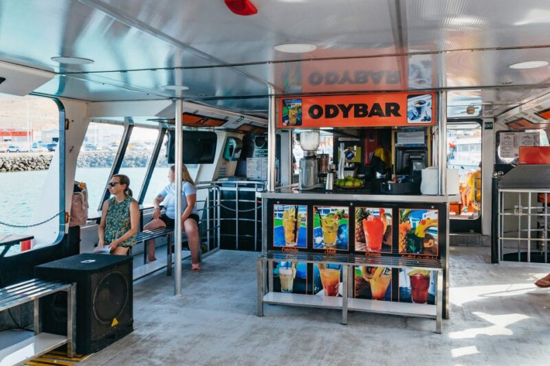 Fuerteventura: Glass Bottom Boat Cruise with Lunch & Drinks - Dining on Board: Authentic Canarian Paella and Drinks