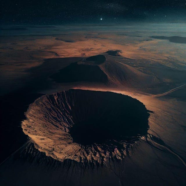 Fuerteventura: Guided Stargazing Calderón Hondo Volcano Tour - Exploring the Calderón Hondo Volcano and Its Nighttime Atmosphere