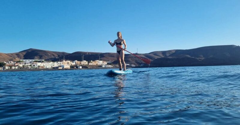 Fuerteventura : Stand Up Paddle - Scenic Coastline and Rocky Cliffs in La Lajita