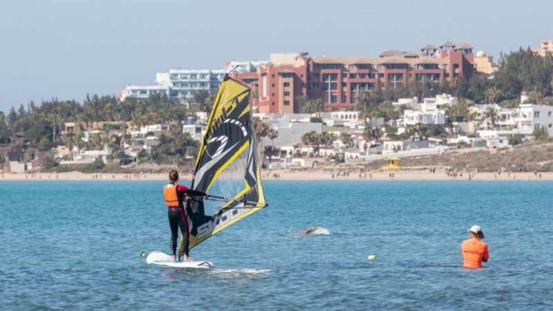 Fuerteventura: Windsurfing Taster in Costa Calma Bay! - Fuerteventura: Windsurfing Taster in Costa Calma Bay!