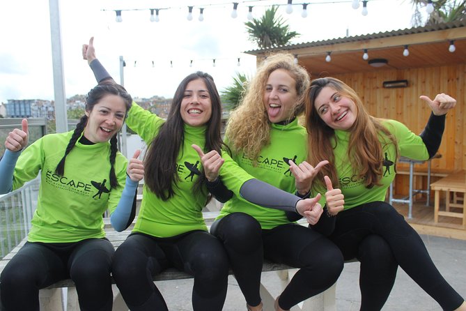 Full-Day (2 x 2 hr lessons) Surf Experience Newquay: All levels - All Equipment and Facilities Included