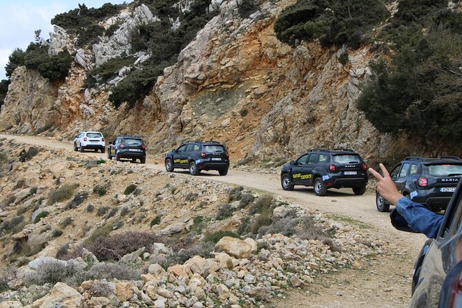 Full Day 4x4 Self-Drive Safari Tour in Crete with BBQ Lunch - Savoring the BBQ Lunch in Malia