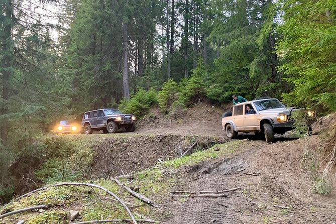 Full Day 4x4 Tour in the Eastern Carpathians - Optional Rock Climbing at Red Lake
