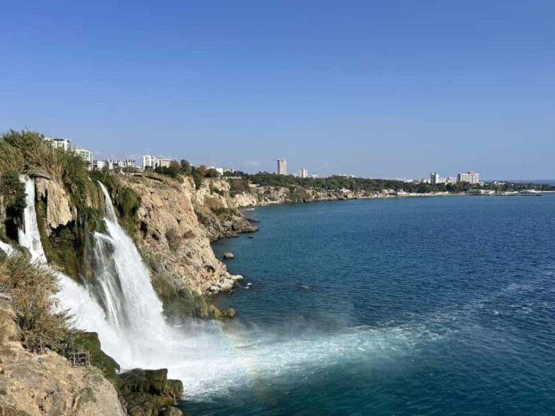 Full-Day Antalya Old City Tour: Kaleiçi, Waterfalls & Boat - Taking a Boat Ride to Düden Waterfalls