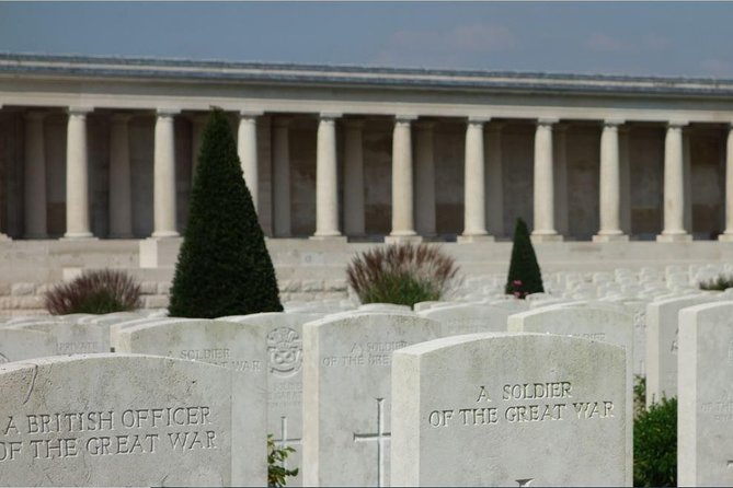 Full day Australian Battlefields Tour - The Basilica Notre Dame de Brebières and WWI Stories