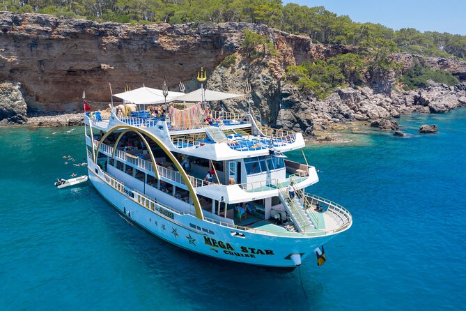 Full-day Boat Tour from Antalya with Lunch and Foam Party - The Boats Layout and Deck Options