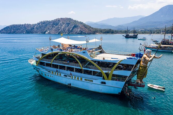 Full-day Boat Tour from Kemer with Lunch and Foam Party - Foam Party and Pirate Bay at Korsan Koyu