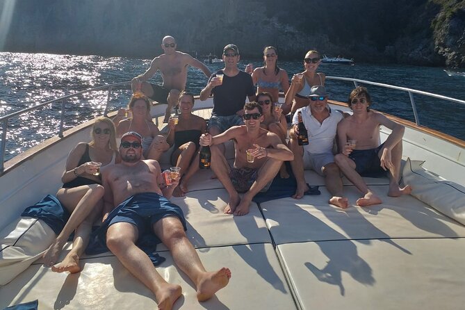 Full Day Capri Island Cruise from Praiano, Positano or Amalfi - Critically, some reviews note that the crew could be more engaging, and that the experience can get crowded and hectic in Capri’s busy tourist spots**. Sea conditions can vary, and rougher weather has led to some uncomfortable experiences, including seasickness or boats getting soaked by waves.
