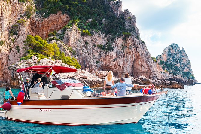 Full day Capri Island Small Group Boat Tour from Naples - Food, Drinks, and Onboard Refreshments