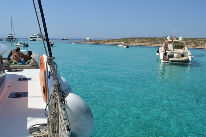 Full Day Catamaran Cruise in Paros - Visiting the Sea Cave of Tripiti on Paros