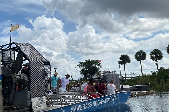 Full Day Combo: Everglades, 90 Min Boat, Double Decker Tour - Exploring the Everglades at Sawgrass Recreation Park