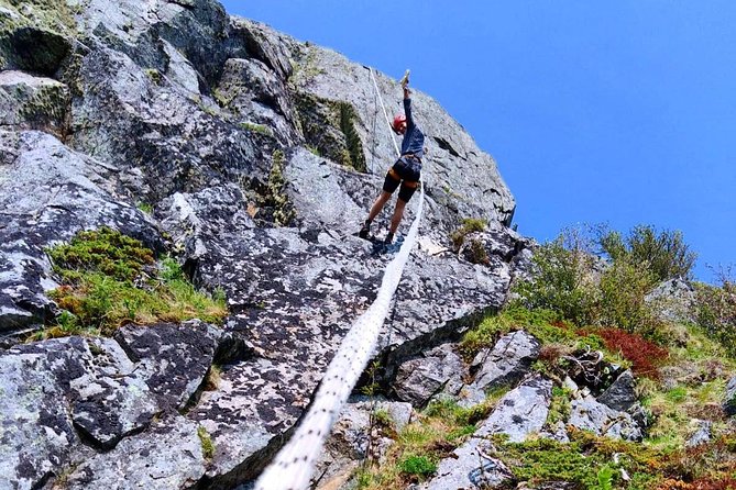 Full Day Combo Kayak and Rappel - Northern Explorer - Scenic Kayaking Along Lofoten’s Coastal Waters